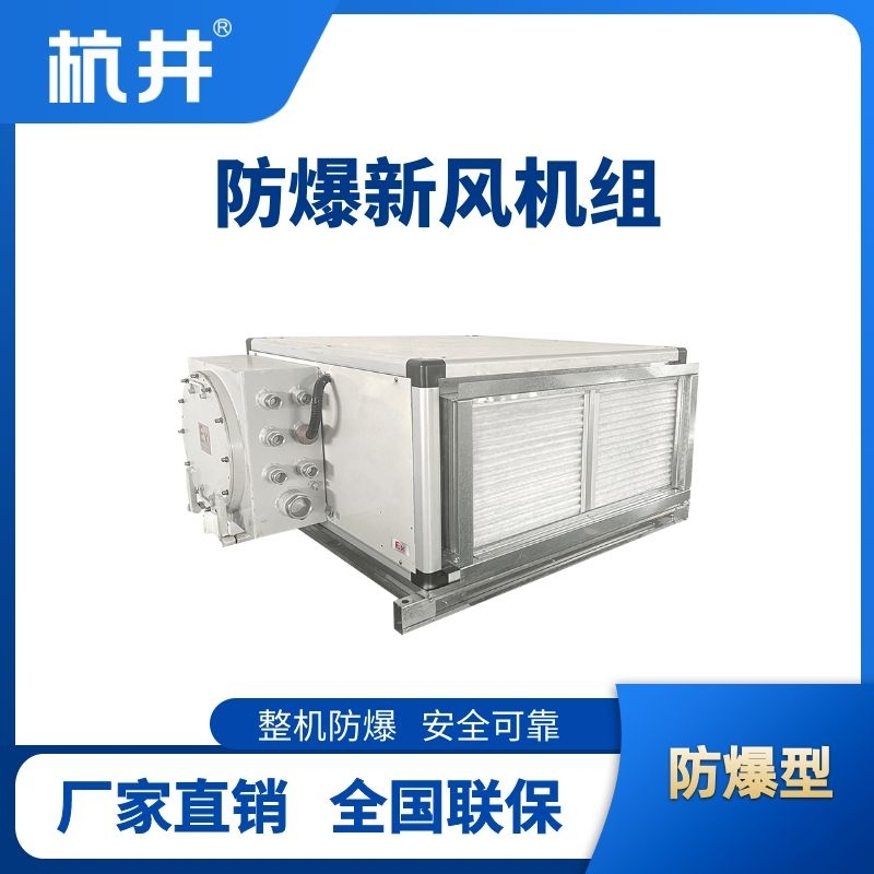 3000風(fēng)量臥式防爆新風(fēng)機(jī)組