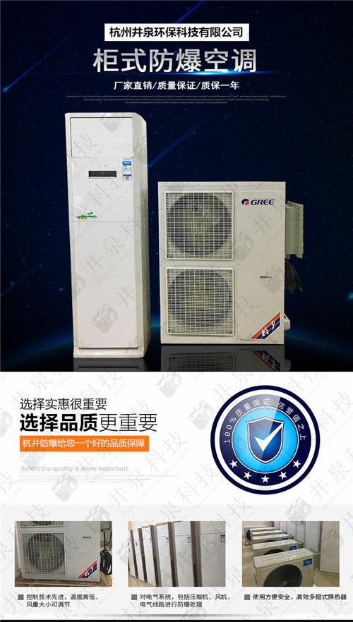 乙炔倉庫防爆空調(diào)機(jī)案例圖